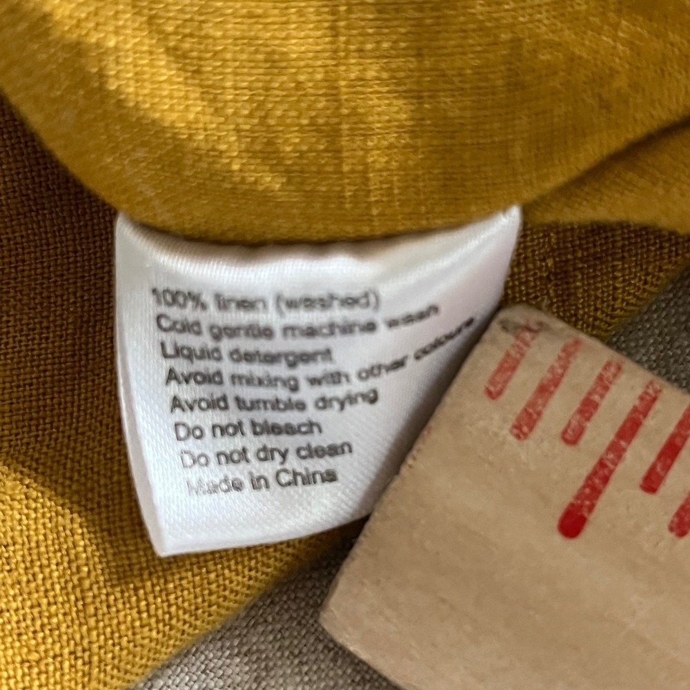 Threads by Bed Threads 100% Flax Linen Top - Picture 4 of 6